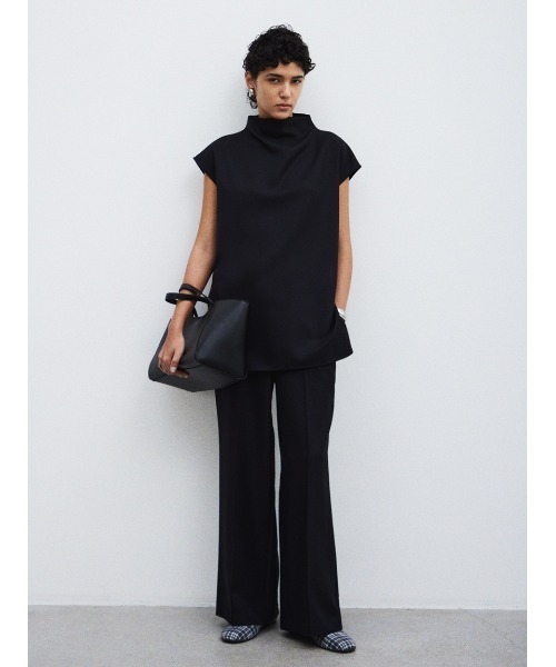 Mila Owen(ミラオーウェン)の「ワイドベルトバレエシューズ(バレエシューズ・レディース・ボルドー/チェック/ブラック・37/36/38)」の10枚目の写真