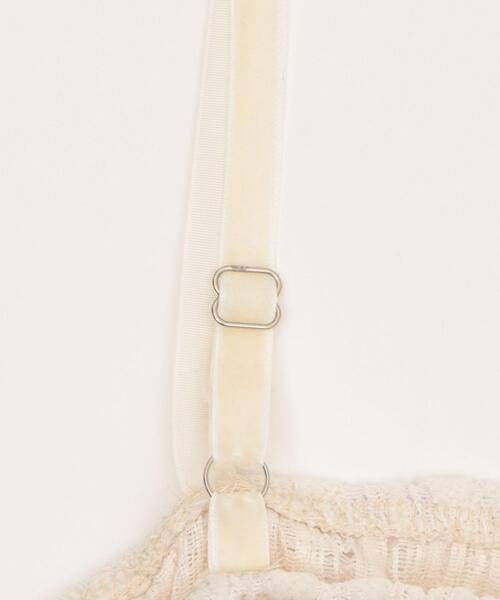 dispark（ディスパーク）の「DISPARK/レースフリルヘムキャミワンピ（ワンピース・レディース・アイボリー・FREE）」の4枚目の写真