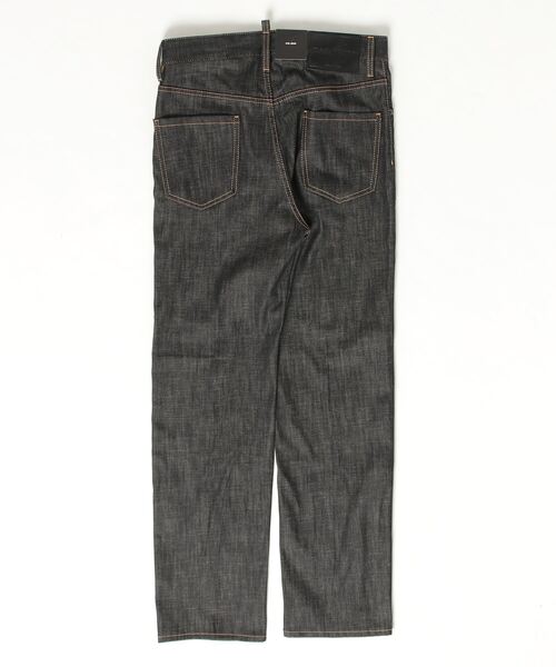 新品 DSQUARED2 ディースクエアード 642 JEAN ブラックデニム セール】642 Jean Raw Denim Black/0252（デニムパンツ）｜DSQUARED2