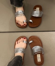 トングサンダル コードストラップサンダル