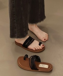 トングサンダル コードストラップサンダル