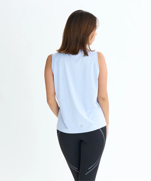 ROXY（ロキシー）の「BRIGHTEN YOUR LIFE T/ロキシー水陸両用速乾UVケアフロントプリントタンクトップ（水着）（タンクトップ・レディース・ブラック/ミント/ホワイト・LARGE/MEDIUM/SMALL）」の6枚目の写真