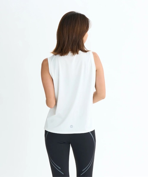ROXY（ロキシー）の「BRIGHTEN YOUR LIFE T/ロキシー水陸両用速乾UVケアフロントプリントタンクトップ（水着）（タンクトップ・レディース・ブラック/ミント/ホワイト・LARGE/MEDIUM/SMALL）」の8枚目の写真