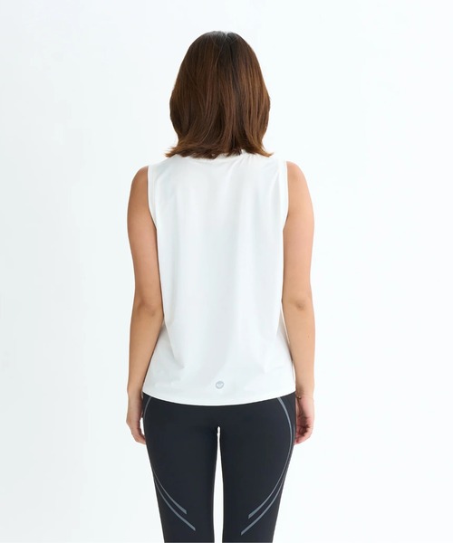 ROXY（ロキシー）の「BRIGHTEN YOUR LIFE T/ロキシー水陸両用速乾UVケアフロントプリントタンクトップ（水着）（タンクトップ・レディース・ブラック/ミント/ホワイト・LARGE/MEDIUM/SMALL）」の10枚目の写真