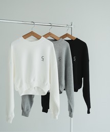 CLANE | LOGO SHORT SWEAT TOPS(スウェット)