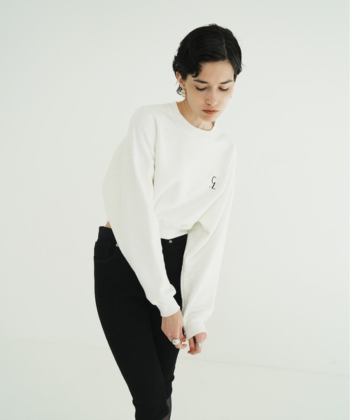 LOGO SHORT SWEAT TOPS（スウェット）｜CLANE（クラネ）のファッション