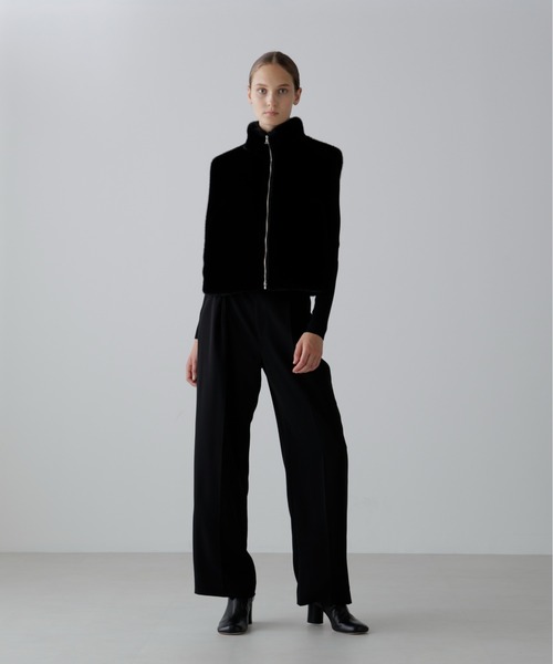 ADORE(アドーア)の「◆ストレッチジョーゼットパンツ(その他パンツ・レディース・ピンク/ホワイト系その他/ブラック・36/38)」の14枚目の写真