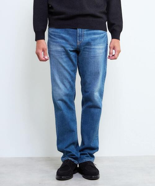 MEN'S MELROSE（メンズメルローズ）の「《別注》【YANUK/ヤヌーク】MICHEL | スリムストレートデニム（デニムパンツ・メンズ・インディゴブルー・2/3/4/5）」の7枚目の写真