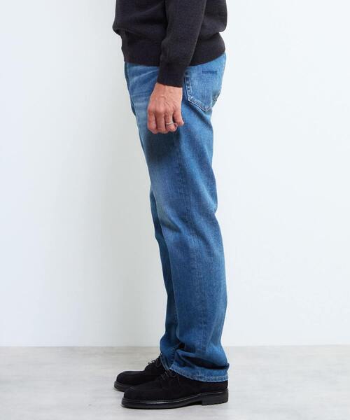 MEN'S MELROSE（メンズメルローズ）の「《別注》【YANUK/ヤヌーク】MICHEL | スリムストレートデニム（デニムパンツ・メンズ・インディゴブルー・2/3/4/5）」の2枚目の写真
