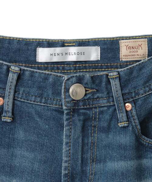 MEN'S MELROSE（メンズメルローズ）の「《別注》【YANUK/ヤヌーク】MICHEL | スリムストレートデニム（デニムパンツ・メンズ・インディゴブルー・2/3/4/5）」の5枚目の写真