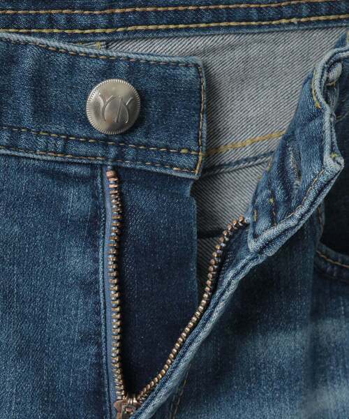 MEN'S MELROSE（メンズメルローズ）の「《別注》【YANUK/ヤヌーク】MICHEL | スリムストレートデニム（デニムパンツ・メンズ・インディゴブルー・2/3/4/5）」の6枚目の写真