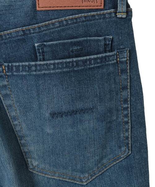MEN'S MELROSE（メンズメルローズ）の「《別注》【YANUK/ヤヌーク】MICHEL | スリムストレートデニム（デニムパンツ・メンズ・インディゴブルー・2/3/4/5）」の9枚目の写真
