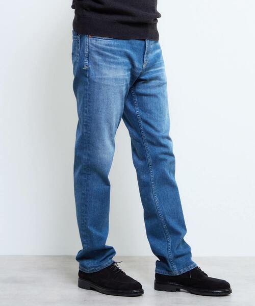 MEN'S MELROSE（メンズメルローズ）の「《別注》【YANUK/ヤヌーク】MICHEL | スリムストレートデニム（デニムパンツ・メンズ・インディゴブルー・2/3/4/5）」の13枚目の写真