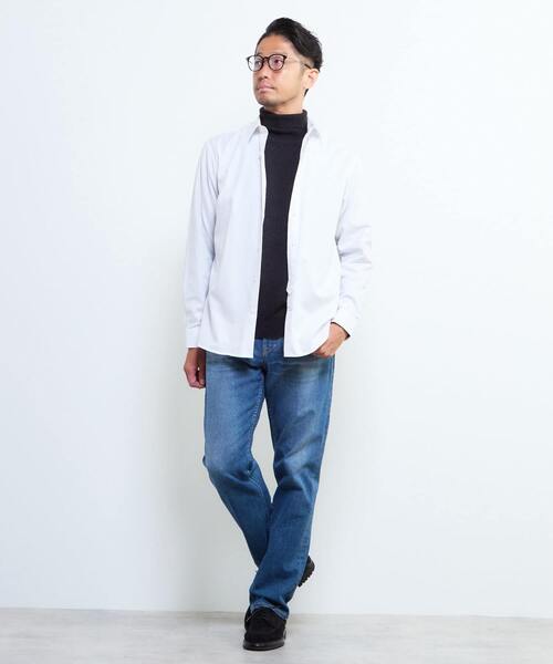 MEN'S MELROSE（メンズメルローズ）の「《別注》【YANUK/ヤヌーク】MICHEL | スリムストレートデニム（デニムパンツ・メンズ・インディゴブルー・2/3/4/5）」の14枚目の写真