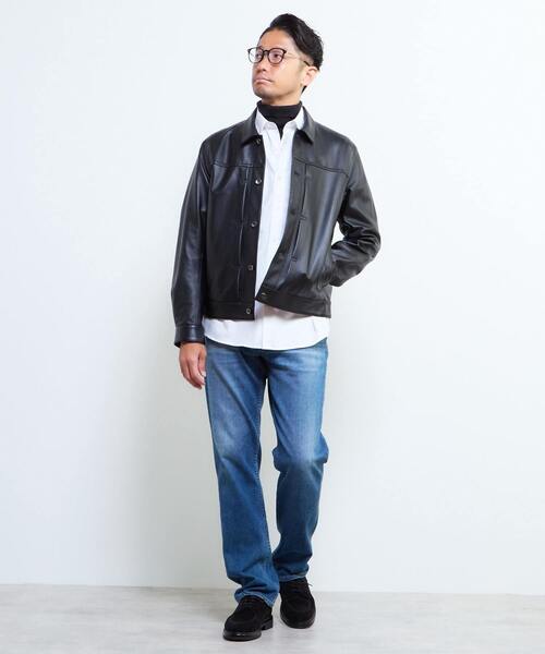 MEN'S MELROSE（メンズメルローズ）の「《別注》【YANUK/ヤヌーク】MICHEL | スリムストレートデニム（デニムパンツ・メンズ・インディゴブルー・2/3/4/5）」の16枚目の写真