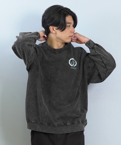 SANTA CRUZ（サンタクルーズ）の「【限定】SANTACRUZ/サンタクルーズ トレーナー/スウェット 502254306（スウェット・メンズ・ライトブラック/シルバーグレー/スミクロ・M/L/XL）」の8枚目の写真