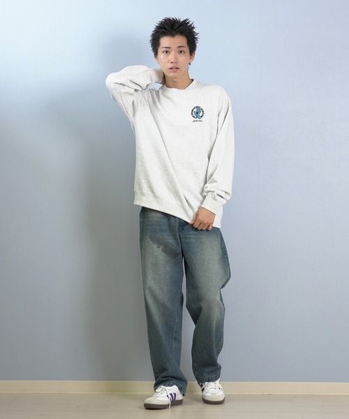 SANTA CRUZ（サンタクルーズ）の「【限定】SANTACRUZ/サンタクルーズ トレーナー/スウェット 502254306（スウェット・メンズ・ライトブラック/シルバーグレー/スミクロ・M/L/XL）」の15枚目の写真