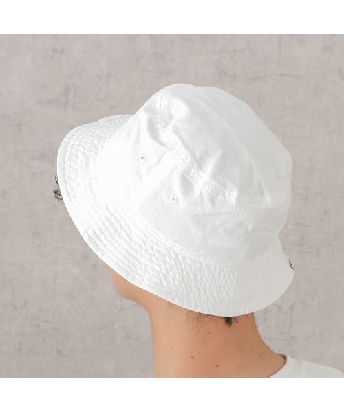 FILA(フィラ)の「FILA Organic Cotton TWILL BUCKET HAT(ハット・メンズ・ネイビー/ブラック/ホワイト・FREE)」の15枚目の写真