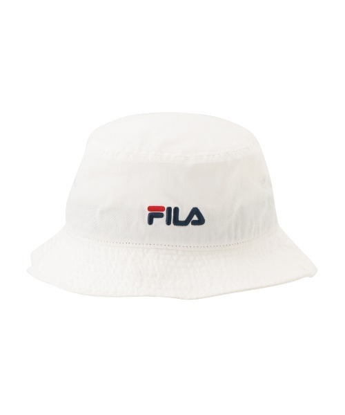FILA(フィラ)の「FILA Organic Cotton TWILL BUCKET HAT(ハット・メンズ・ネイビー/ブラック/ホワイト・FREE)」の19枚目の写真