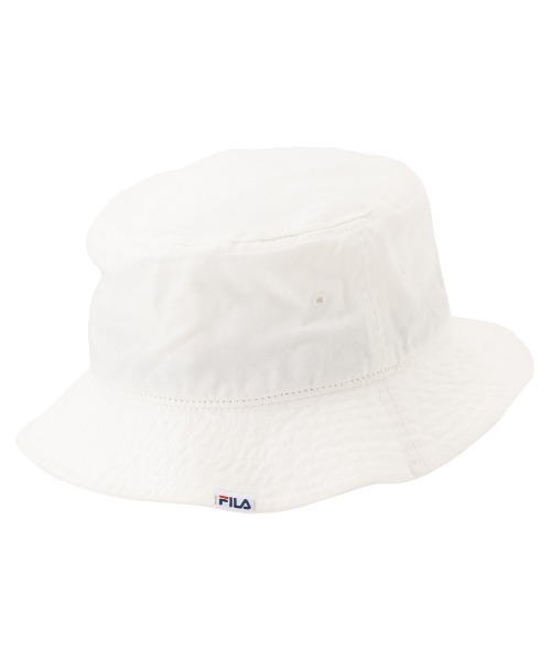 FILA(フィラ)の「FILA Organic Cotton TWILL BUCKET HAT(ハット・メンズ・ネイビー/ブラック/ホワイト・FREE)」の4枚目の写真