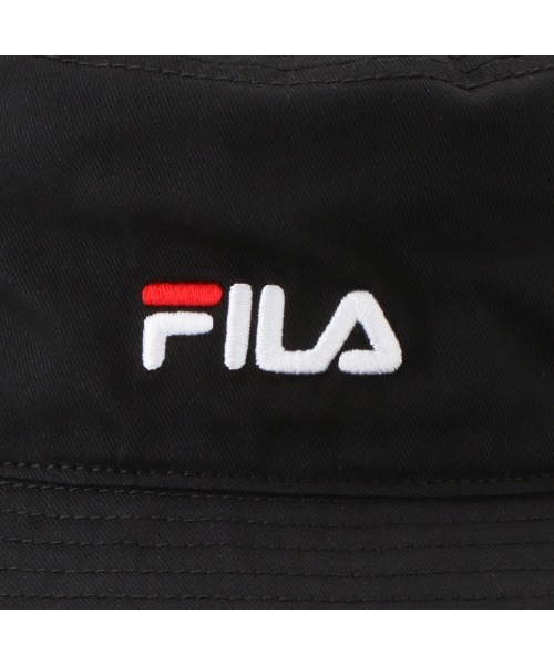 FILA(フィラ)の「FILA Organic Cotton TWILL BUCKET HAT(ハット・メンズ・ネイビー/ブラック/ホワイト・FREE)」の11枚目の写真
