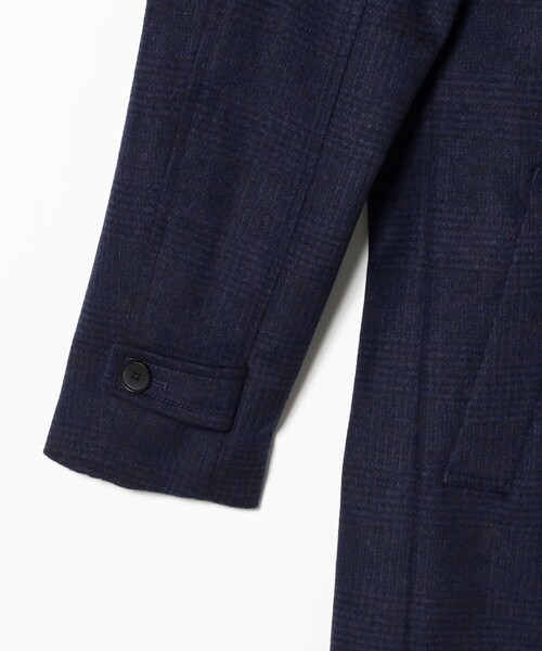 B:MING by BEAMS（ビーミングバイビームス）の「防風 タスマニアウール スタンドカラーコート 25FW（チェスターコート・メンズ・チャコールグレー/ネイビー・XL/L/M/S）」の10枚目の写真