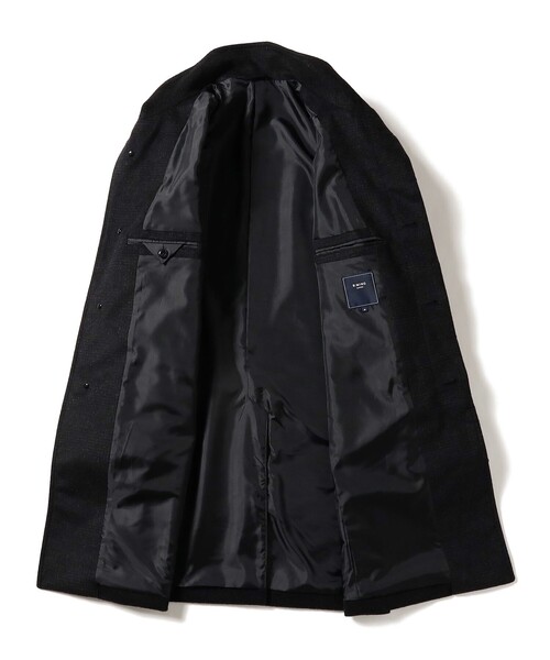B:MING by BEAMS（ビーミングバイビームス）の「防風 タスマニアウール スタンドカラーコート 25FW（チェスターコート・メンズ・チャコールグレー/ネイビー・XL/L/M/S）」の15枚目の写真