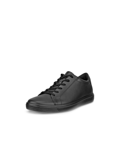 ECCO(エコー)の「幅広 CLASSIC SNEAKER 本革スニーカー しなやか上質カウレザー 本革(スニーカー・メンズ・ブラック・35/36/37/38/39)」の4枚目の写真