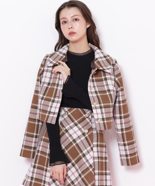JILL by JILL STUART(ジルバイジルスチュアート)の「◇シアーフリルニット(ニット/セーター・レディース・グリーン/ホワイト/ブラック/ブルー・FREE)」の12枚目の写真