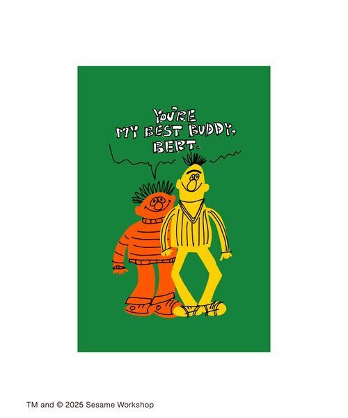 SESAME STREET MARKET×オガワナツミ】オリジナルアート ポストカード