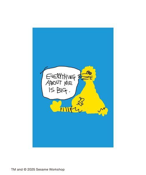 SESAME STREET MARKET×オガワナツミ】オリジナルアート ポストカード