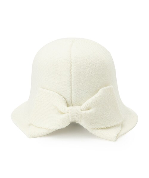 grove（グローブ）の「リボンサーモハット（ハット・レディース・ブラック/アイボリー/ブラウン系その他・00）」の8枚目の写真