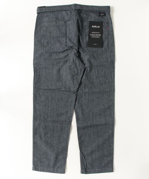 REPLAY(リプレイ)の「ヘリンボーン デニムパンツ(セットアップ)(デニムパンツ・メンズ・ダークブルー・W28xL32/W30xL32/W34xL32)」の8枚目の写真