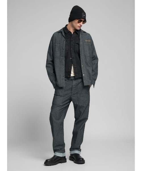 REPLAY(リプレイ)の「ヘリンボーン デニムパンツ(セットアップ)(デニムパンツ・メンズ・ダークブルー・W28xL32/W30xL32/W34xL32)」の1枚目の写真