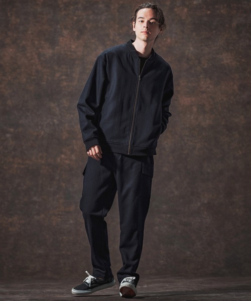 Jih Nunc(ジーヌンク)の「mp13999-ウール混ツイードカーゴパンツ(JIH-R1130)(カーゴパンツ・メンズ・ネイビー/ベージュ/ホワイト・L/M/S)」の16枚目の写真
