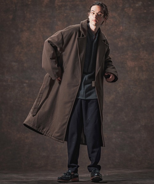 Jih Nunc(ジーヌンク)の「mp13999-ウール混ツイードカーゴパンツ(JIH-R1130)(カーゴパンツ・メンズ・ネイビー/ベージュ/ホワイト・L/M/S)」の19枚目の写真