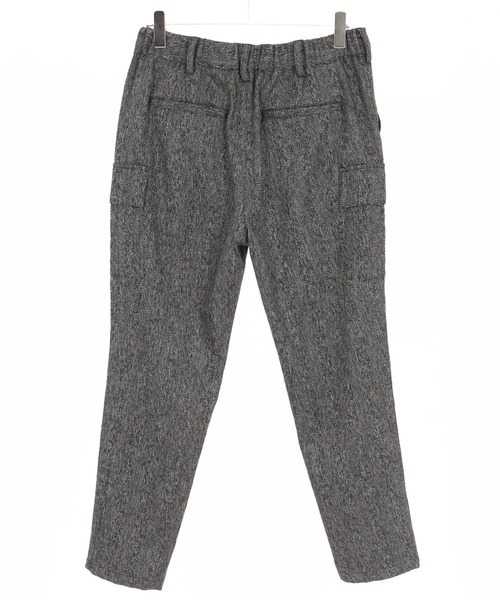 mp13999-ウール混ツイードカーゴパンツ(JIH-R1130)（カーゴパンツ