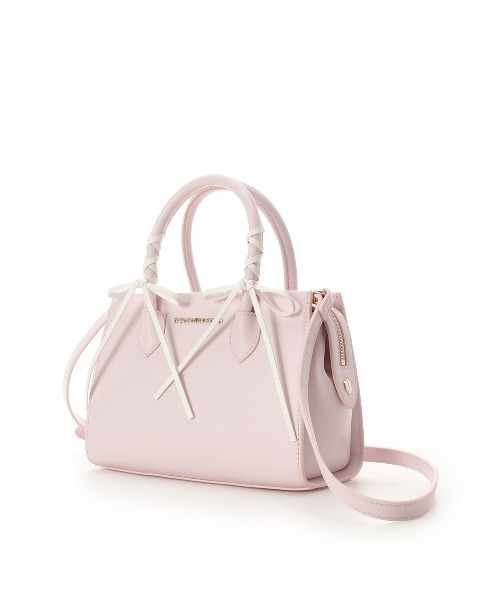 SAMANTHAVEGA（サマンサベガ）の「バレエコアレースアップハンドバッグ（ハンドバッグ・レディース・ホワイト/ブラック/ピンク・FREE）」の20枚目の写真