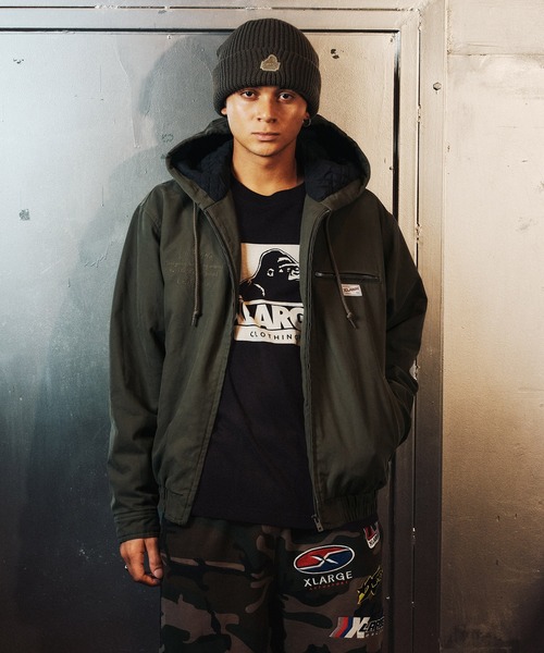 XLARGE（エクストララージ）の「SLANTED OG CUFF BEANIE（ニットキャップ/ビーニー・メンズ・パープル/ネイビー/ブラック/オリーブ・ONE SIZE）」の8枚目の写真