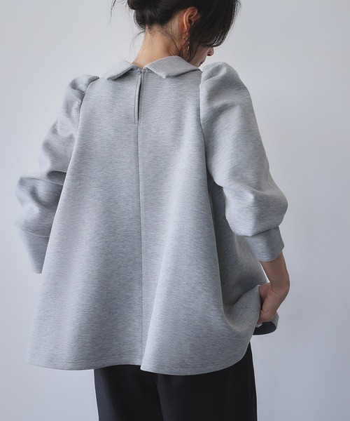 セール】【2025AW】ダンボール 襟付き パワーショルダー Aライン