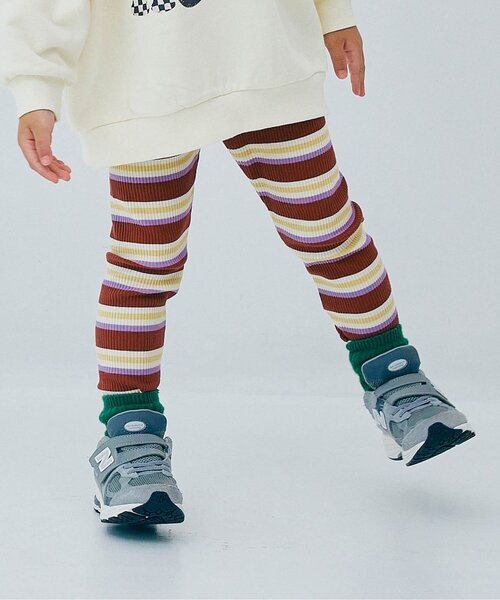 リンク/ジュニア対応】イロチ買いしたいリブレギンスパンツ（その他