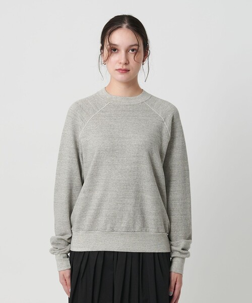 BEAUTY&YOUTH UNITED ARROWS（ビューティーアンドユースユナイテッドアローズ）の「コットン ラグランスリーブ スウェットプルオーバー（スウェット・レディース・ダークブラウン/ライトグレー/イエロー/レッド・FREE）」の17枚目の写真