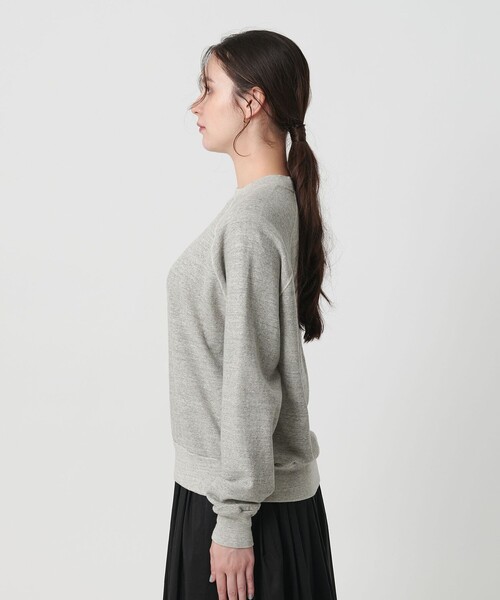 BEAUTY&YOUTH UNITED ARROWS（ビューティーアンドユースユナイテッドアローズ）の「コットン ラグランスリーブ スウェットプルオーバー（スウェット・レディース・ダークブラウン/ライトグレー/イエロー/レッド・FREE）」の18枚目の写真