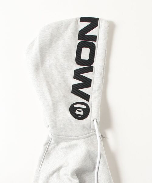AAPE BY A BATHING APE（エーエイプバイアベイシングエイプ）の「AAPE NOW ZIP UP HOODIE（パーカー・メンズ・オフホワイト・MEDIUM/X-SMALL/LARGE/X-LARGE/SMALL）」の4枚目の写真