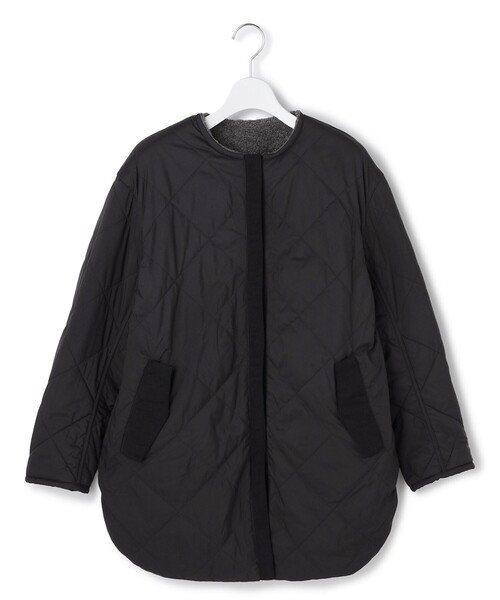 セール】リバーシブルキルト ミドル丈コート（その他アウター）｜ICB