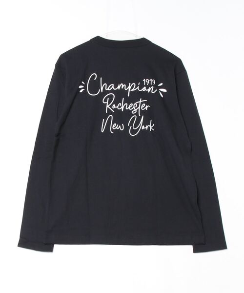 Champion(チャンピオン)の「チャンピオン LONG SLEEVE T-SHIRT_(Tシャツ/カットソー・メンズ・ブラック/ホワイト・L/M/LL)」の3枚目の写真