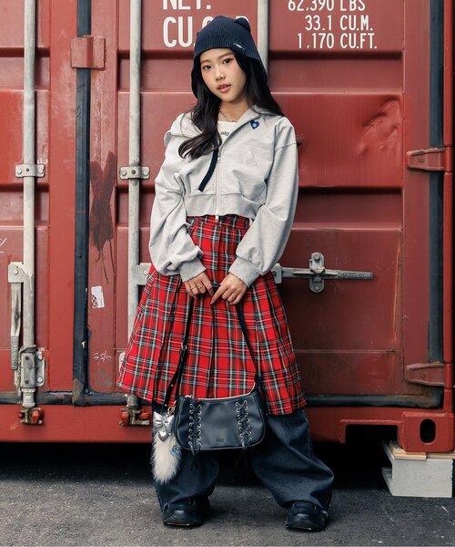 algy（アルジー）の「ダメージデニムパンツ（デニムパンツ・キッズ・サックスブルー/ブラック・XX-SMALL/X-SMALL/MEDIUM/SMALL）」の6枚目の写真