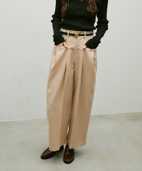 【値下げ】リグドット　サイドポケット付きパンツ 値下げ】リグドット サイドポケット付きパンツ 値下げ