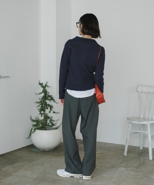 sullen JAREY ニットポロ　black&blue ours ローズ sullen JAREY ニットポロ black&blue ours ローズ Zinnia Floral