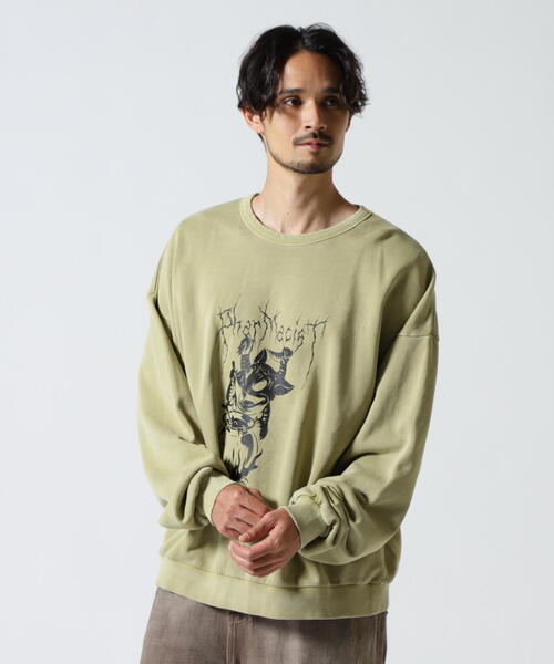 DANKE SCHON(ダンケシェーン)の「【WEB&DEPOT限定】DankeSchon/ダンケシェーン/PIGMENT SWEAT PIG(スウェット・レディース・ブラック/ベージュ・L/M)」の3枚目の写真